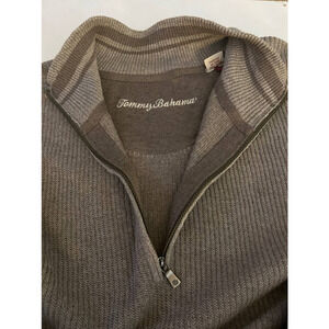 Tommy Bahamas - Pull Over Zipper 100% Cotton sweater - Size 1XB - NWOT